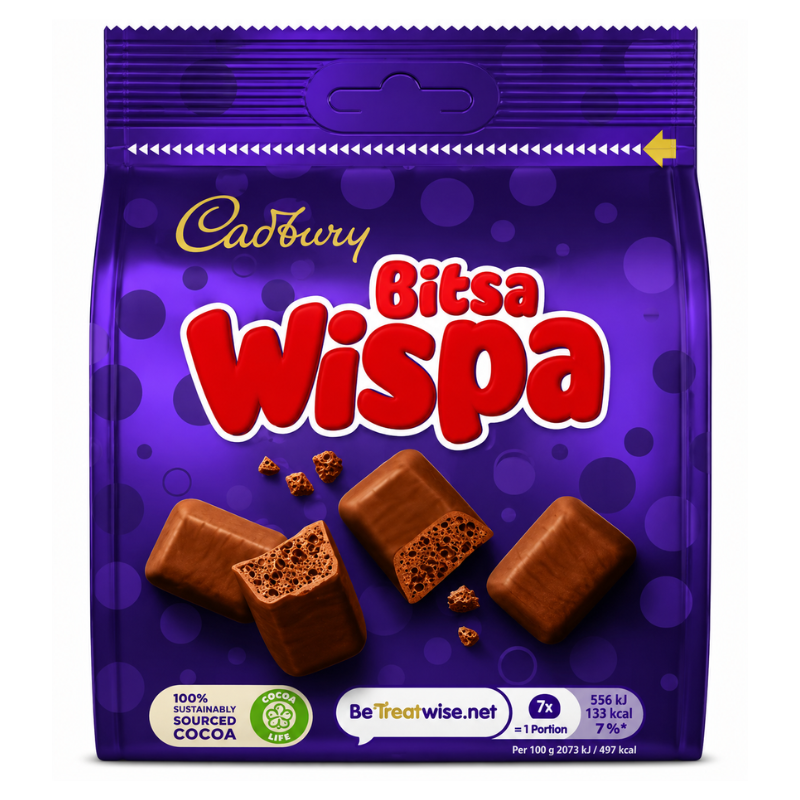 Cadbury Bitsa Wispa Chocolate (UK) [85g*10]