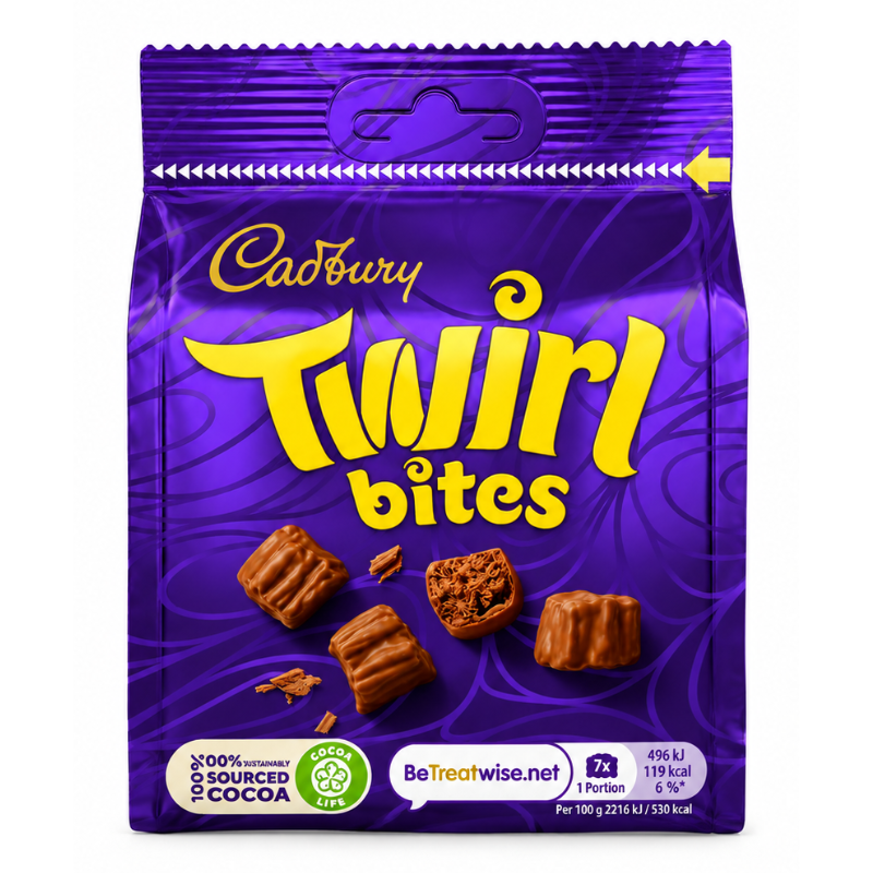 Cadbury Twirl Bites (UK) [100g*10]