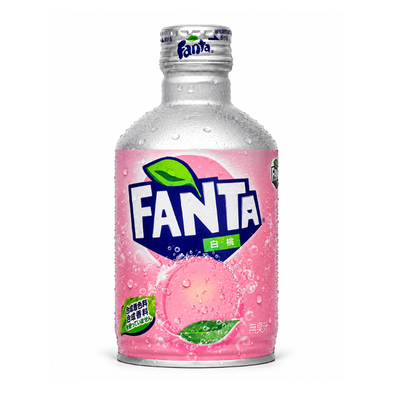 Fanta White Peach Aluminum (Japan)