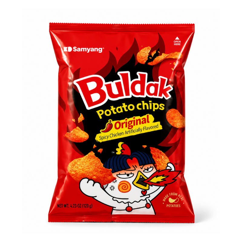 Buldak Potato Chips Original (South Korea)