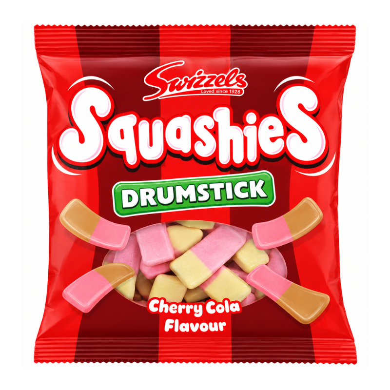 Squashies Drumstick Cherry and Cola (UK) [140g*12]