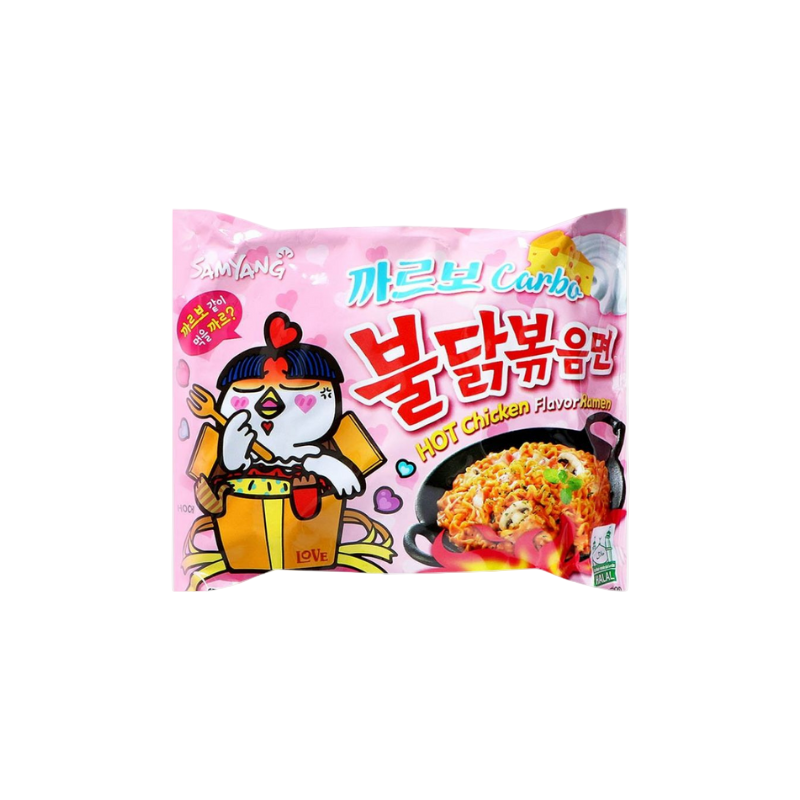 Samyang Buldak Carbonara Hot Chicken Flavor Ramen (Halal)