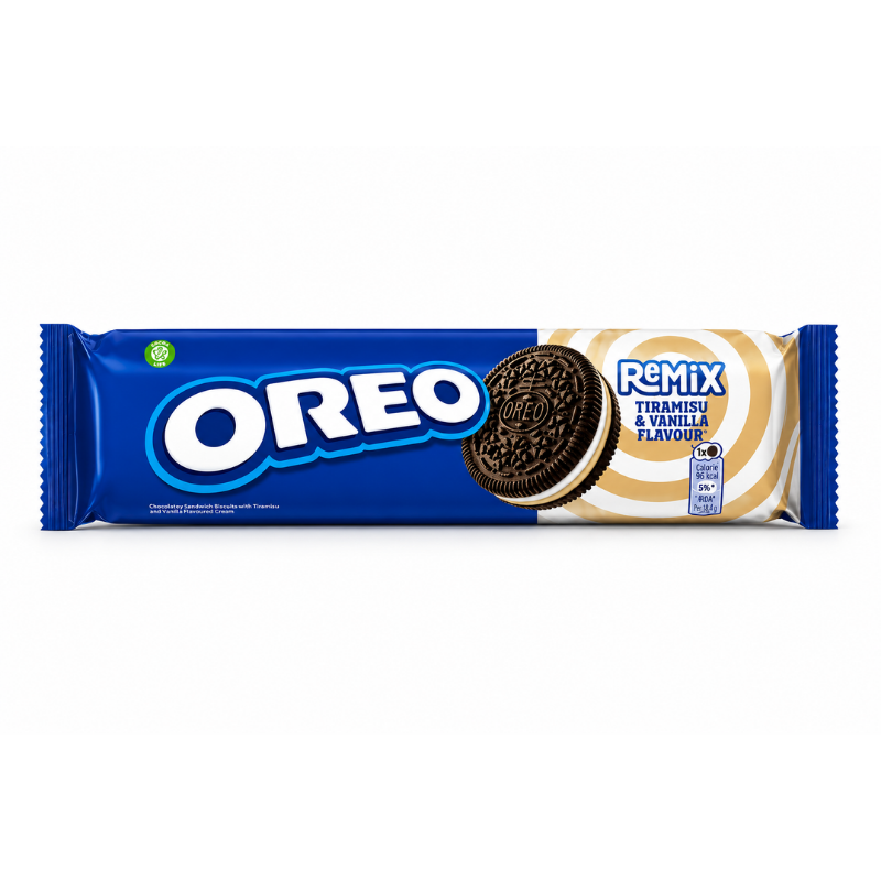Oreo Remix Tiramisu Vanilla (Czech Republic) [157g*16]