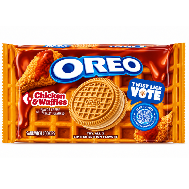 Oreo Chicken Waffles Cookies Rare! (South Korea)[330g*12]