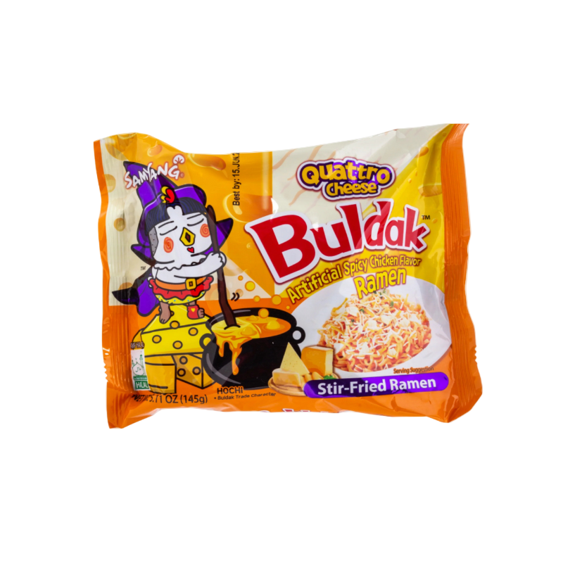 Samyang Buldak Spicy Chicken With Cheese Quattro (Halal)