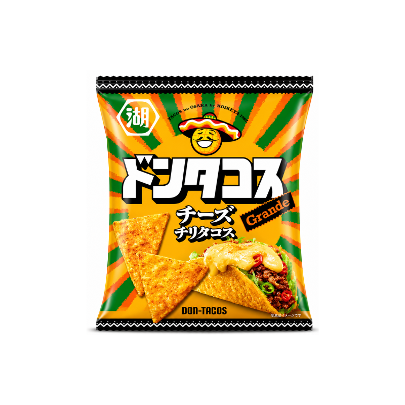 Koikeya Don Tacos Cheese Chilli Tacos (Japan)