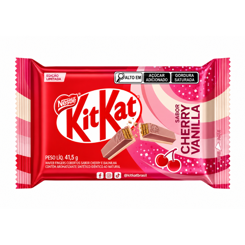 Kit Kat Cherry Vanilla (Brazil)