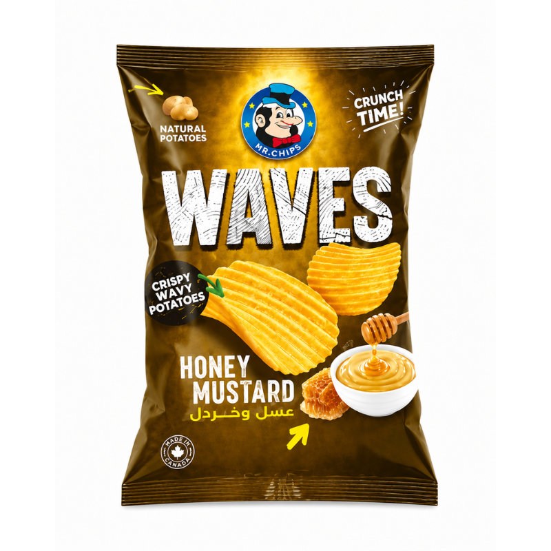 Mr. Waves Honey Mustard Chips (Jordan)