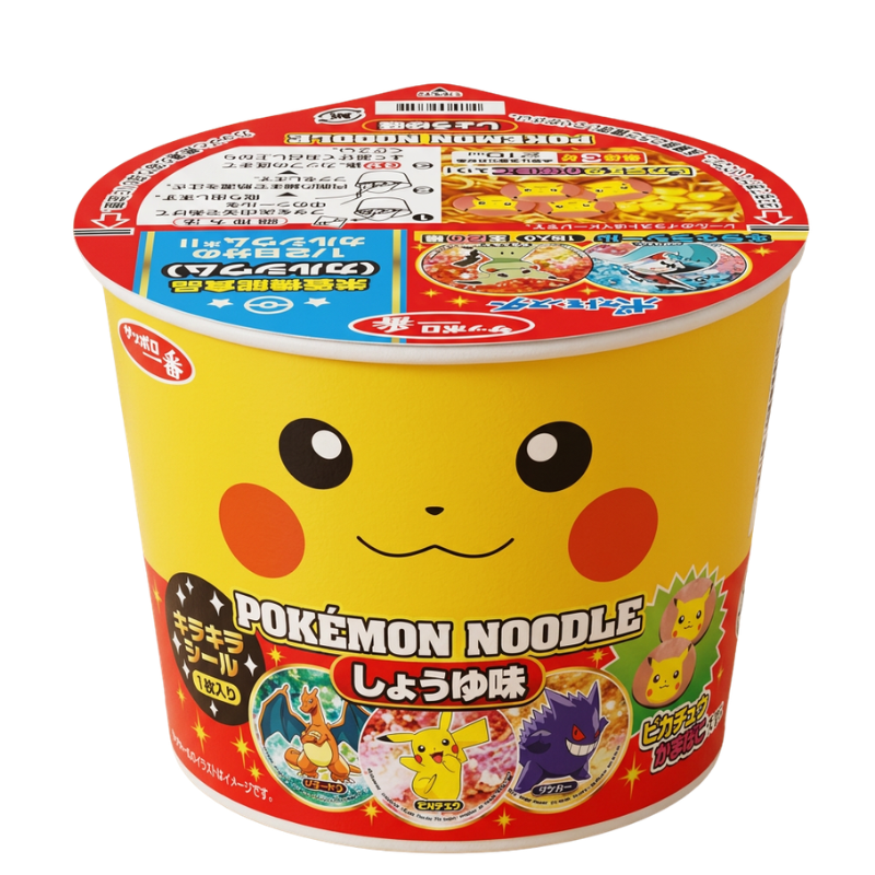 Pokemon Noodles Soy Sauce Flavor (Japan)