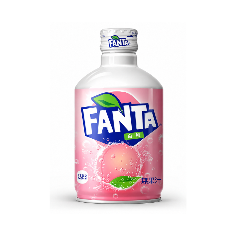 Fanta White Peach Aluminum (Japan)