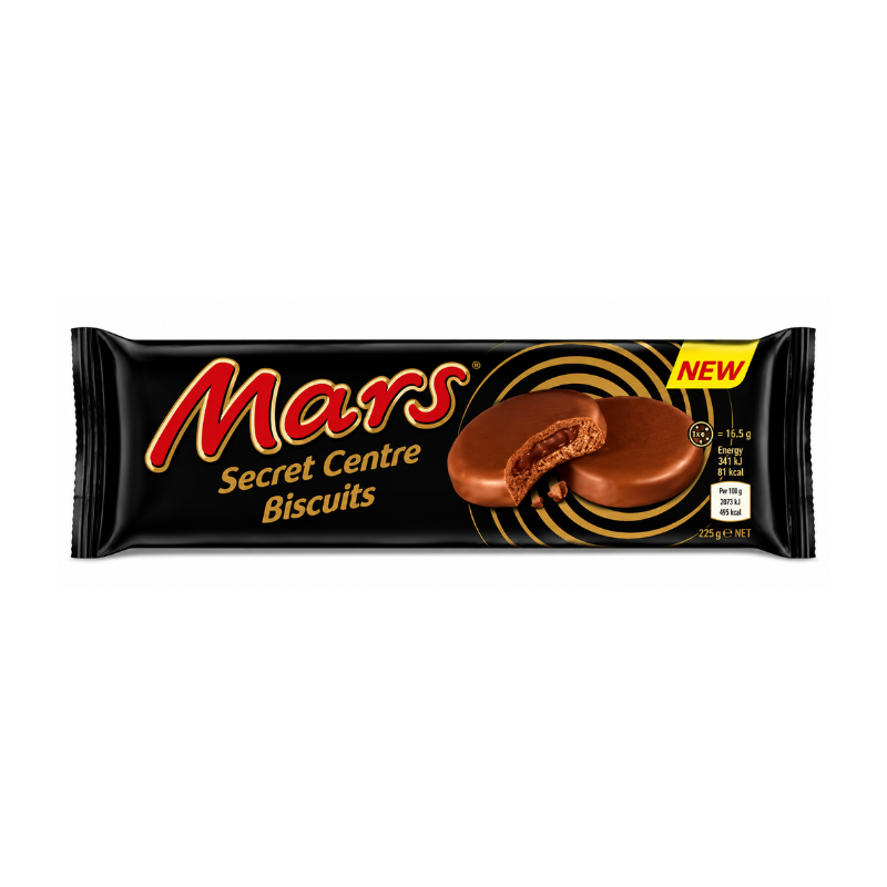 Mars Secret Center Biscuits (UK)