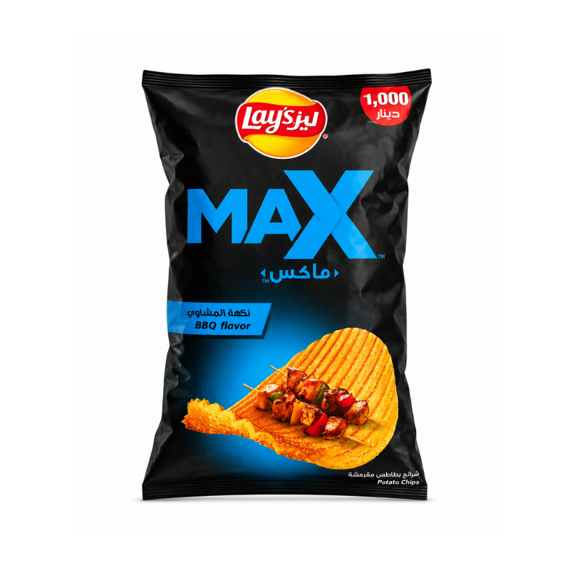 Lays Max BBQ Flavor (Egypt)