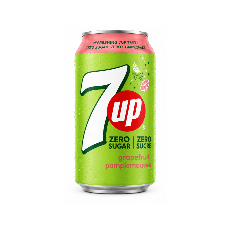 7 UP Zero Sugar GrapeFruit(Canada)