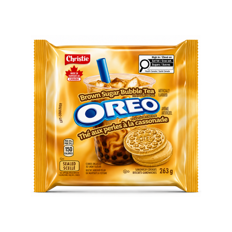 Oreo Brown Sugar Bubble Tea Cookies (Canada)