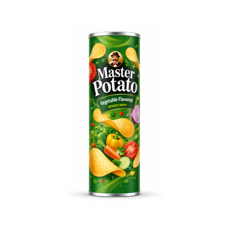 Master Potato Vegetable Flavored Chips (Turkey)