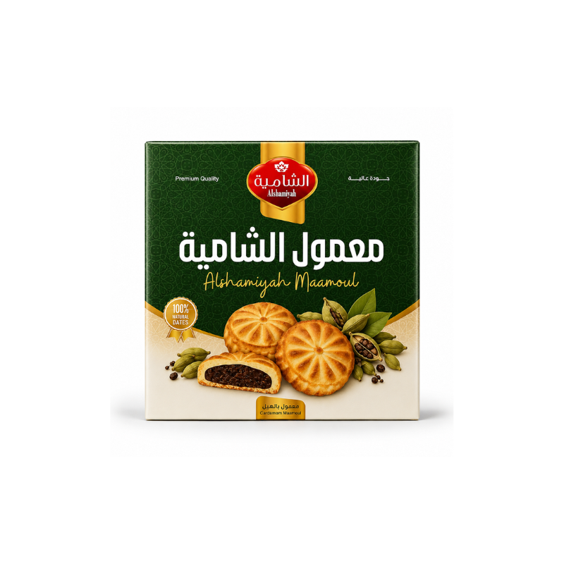 Shamiya Maamoul Cardamom Date Cookies (Turkey)