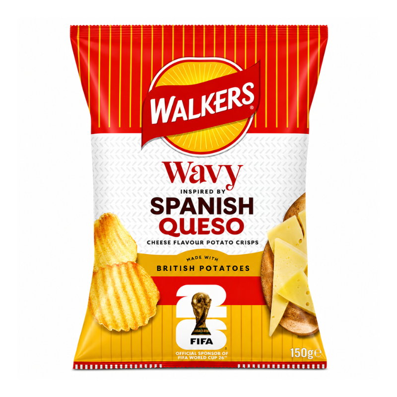 Walkers Wavy Spanish Queso (UK)