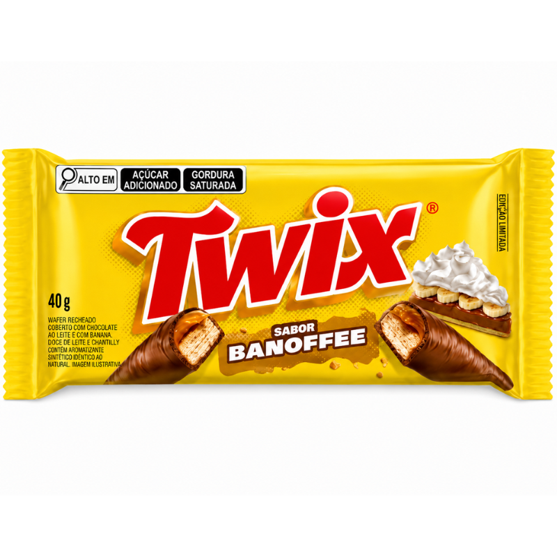 Twix Sabor Banoffee (Brazil)
