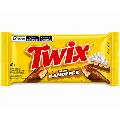 Twix Sabor Banoffee (Brazil) [40g*18]