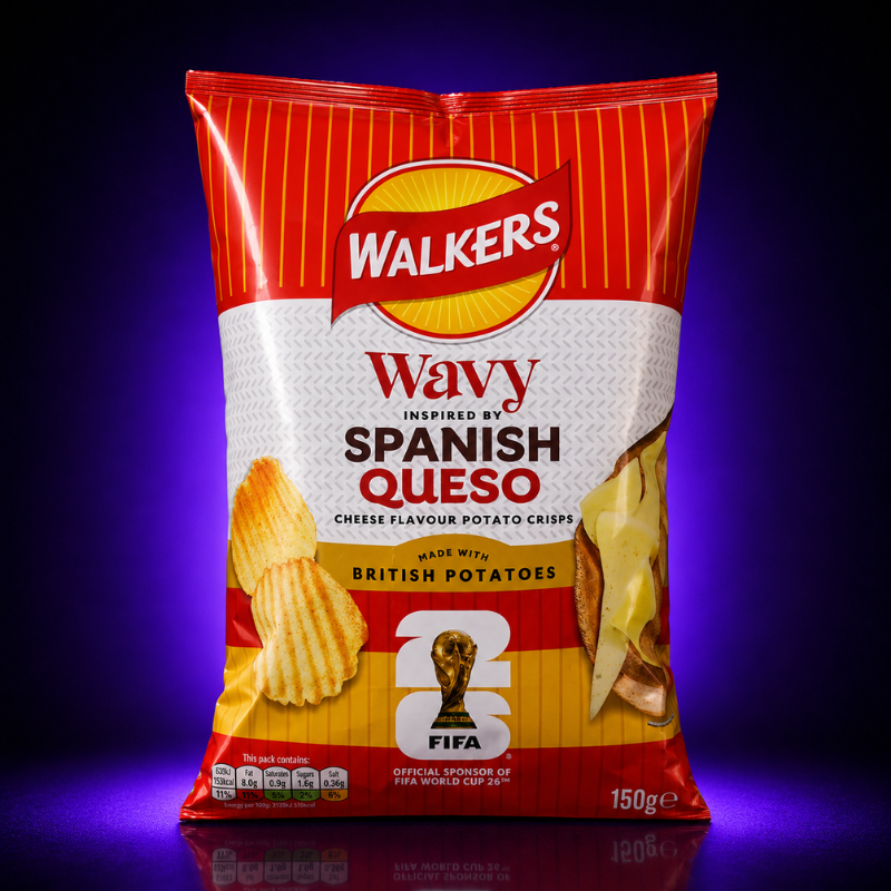 Walkers Wavy Spanish Queso (UK)