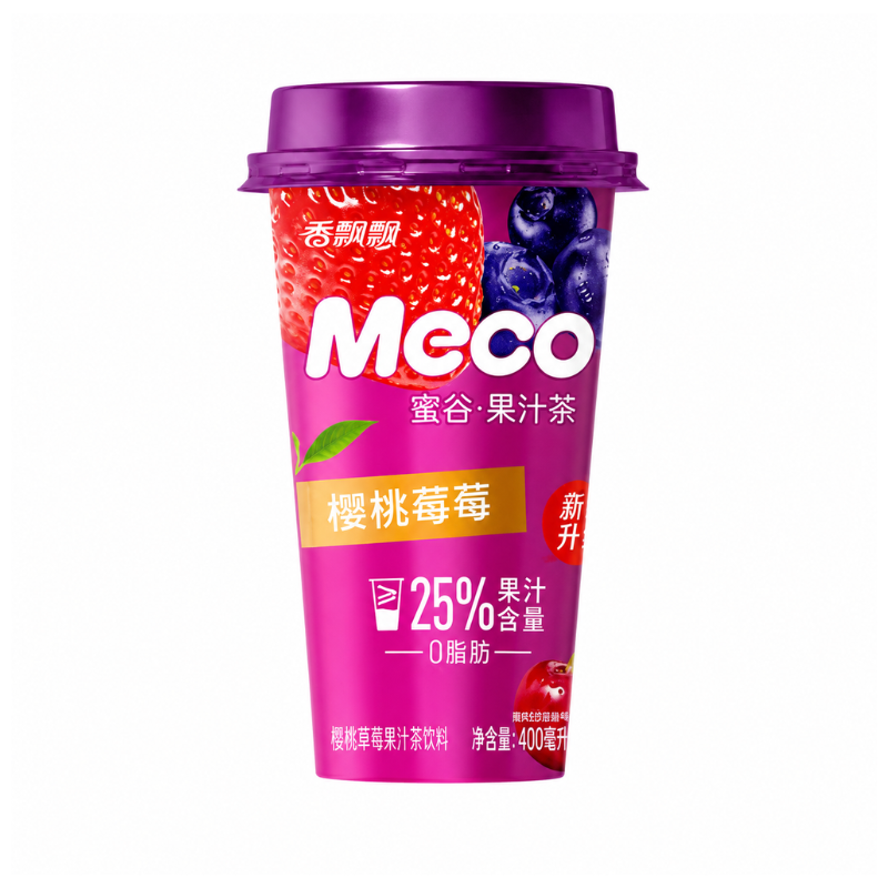 Meco Fruit Tea Cherry And Strawberry (China)