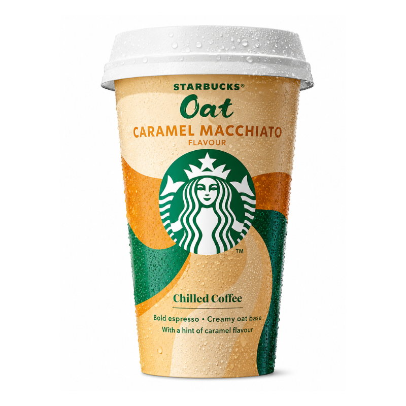 Starbucks Oat Caramel Macchiato Chilled Coffee (UK)