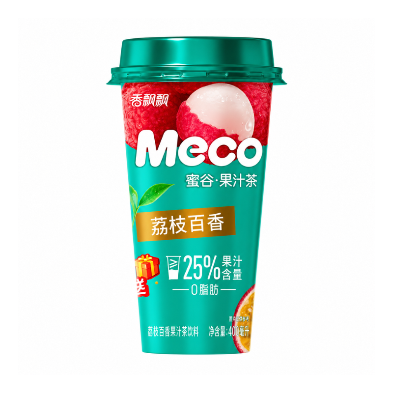 Meco Fruit Tea Lychee And Passion Fruit Flavor (China)