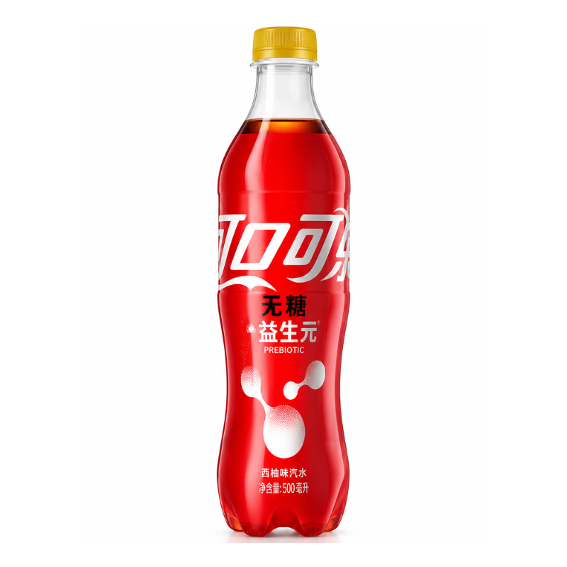 Coca Cola Sugar Free Prebiotic Soda (China)