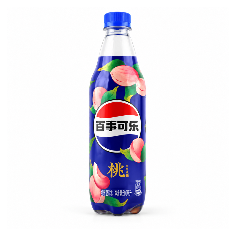 Pepsi White Peach Oolong Soda (China)