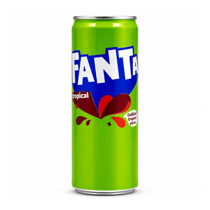 Fanta Tropical Exotic Can (Serbia)