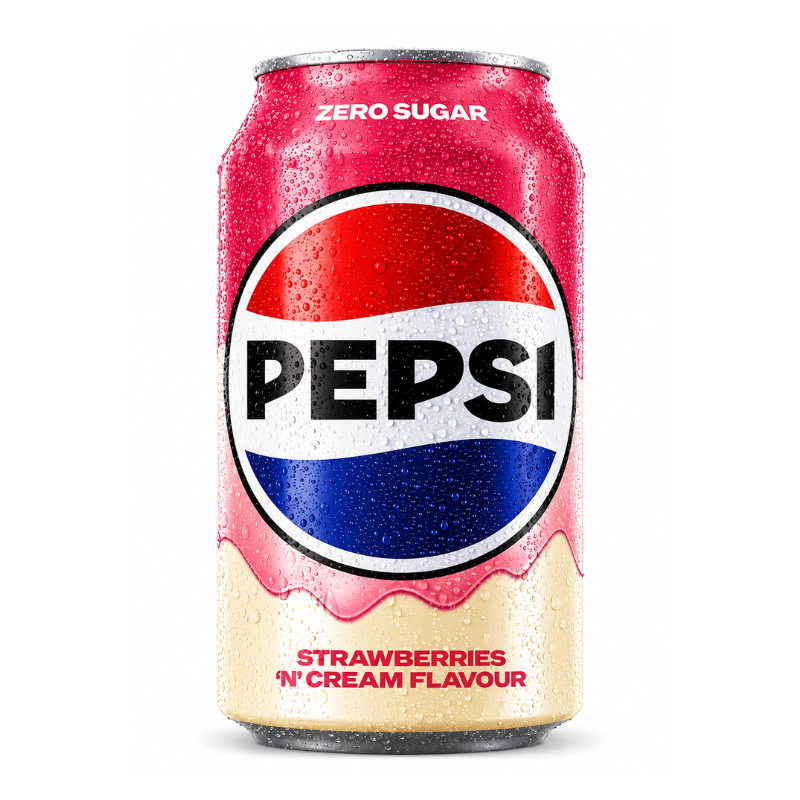 Pepsi Strawberries & Cream Flavor (UK)