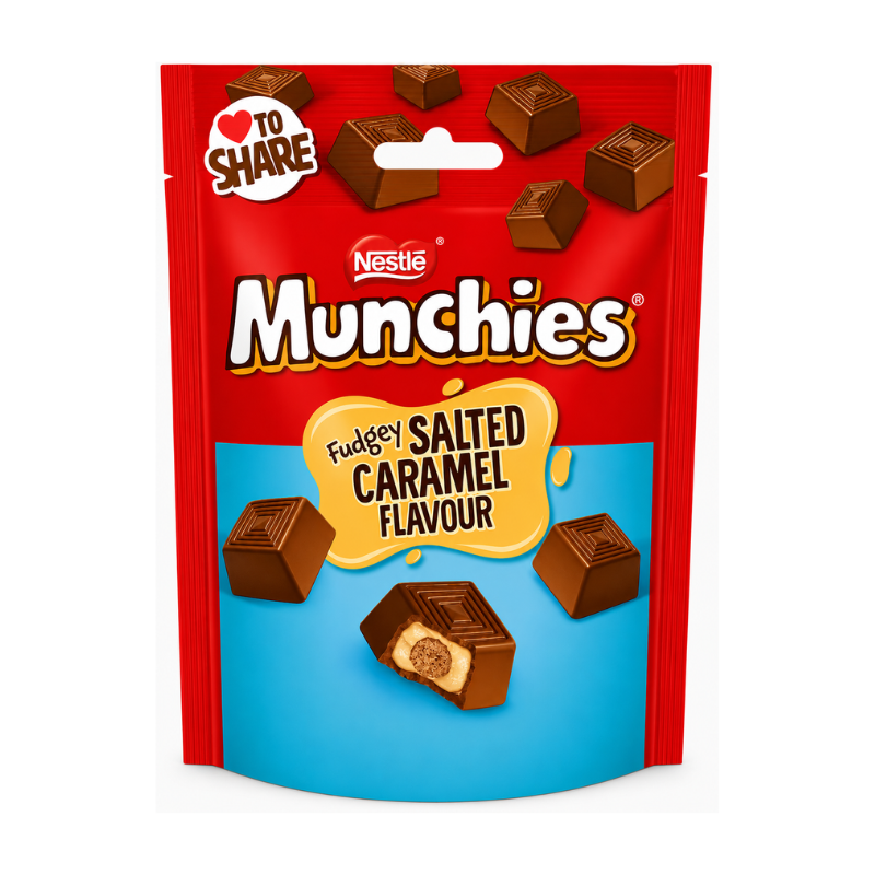 Munchies Salted Caramel Fudge Pouch (UK)