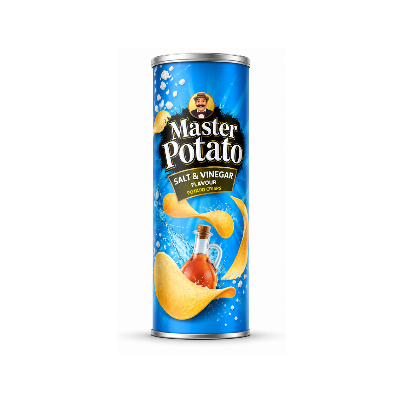 Master Potato Salt & Vinegar Chips (Turkey)