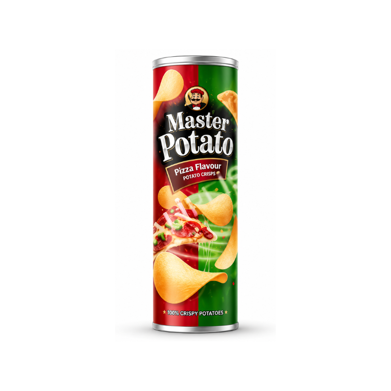 Master Potato Pizza Flavored Chips (Turkey)