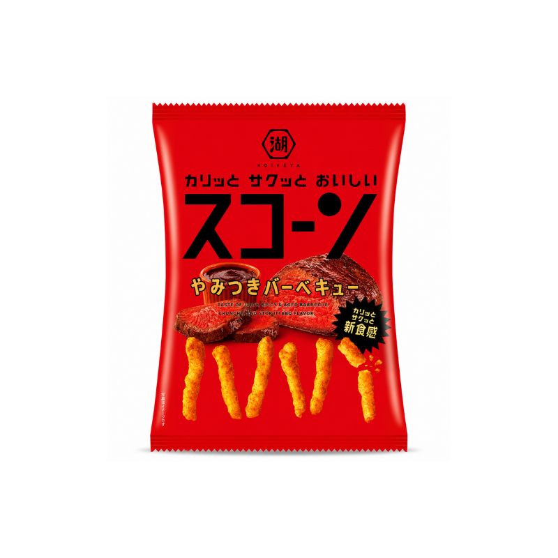 Koikeya Scorn BBQ Flavored Snack (Japan)