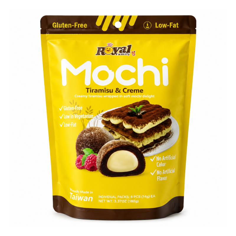 Royal Family Mochi Tiramisu & Cream (Taiwan)