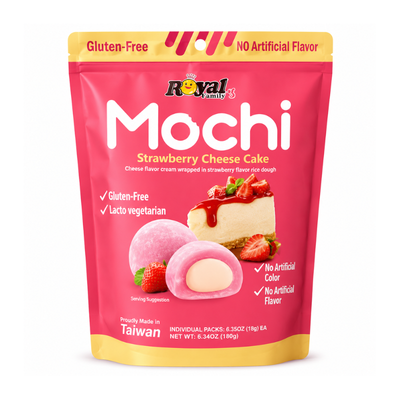 Royal Family Mochi Strawberry Cheesecake (Taiwan)