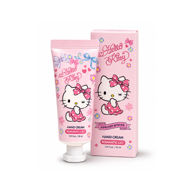 Hello Kitty Romantic Lily Hand Lotion (South Korea)