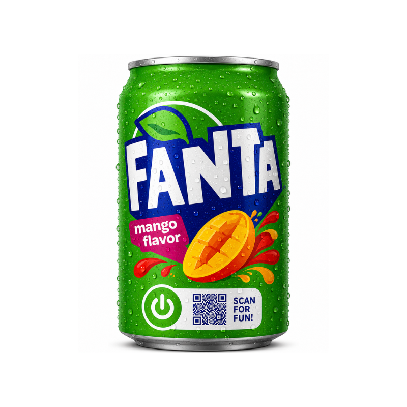 Fanta Exotic Mango Flavor (Brazil)