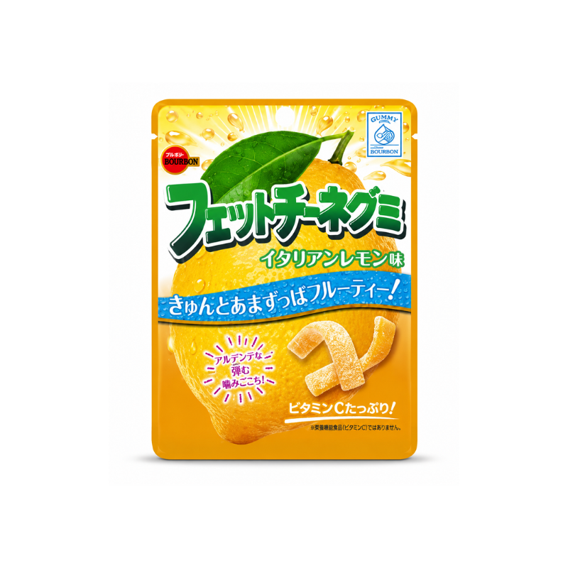 Bourbon Fettuccine Italian Lemon Gummy (Japan)
