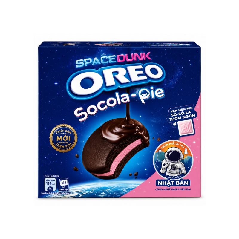 Oreo Space Dunk Chocolate Pie Strawberry (Vietnam)