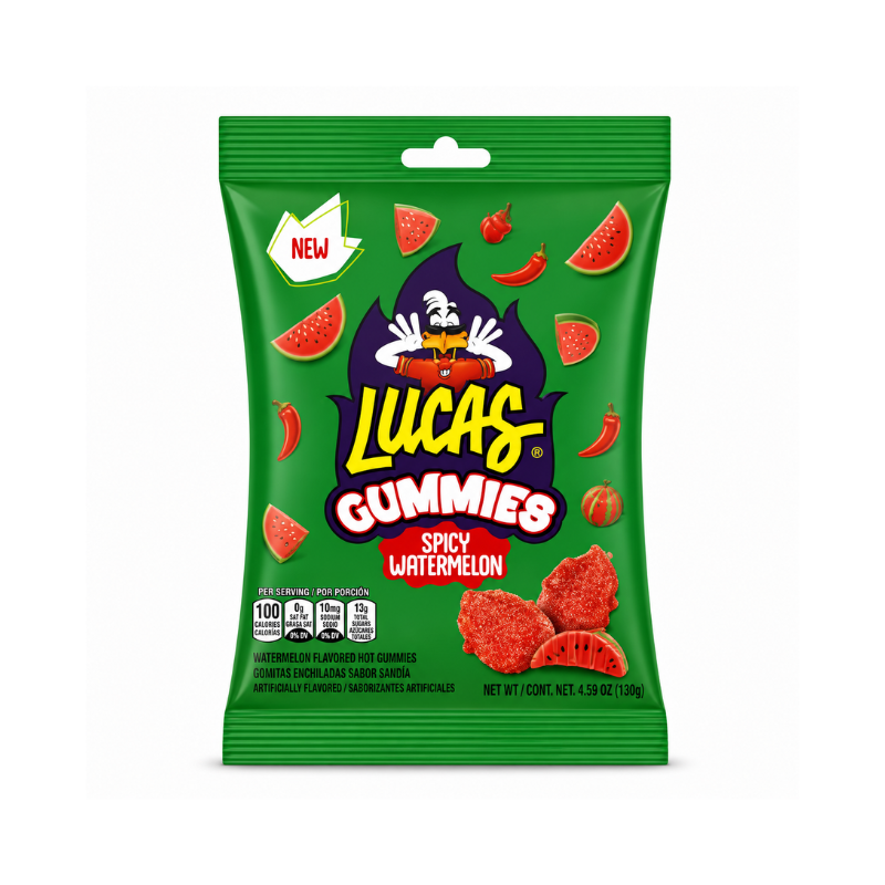 Lucas Gummies Watermelon flavor (Mexico)