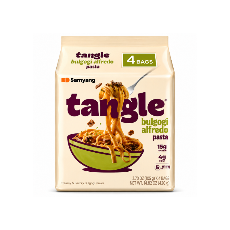 Samyang Tangle Bulgogi Alfredo Pasta (South Korea)