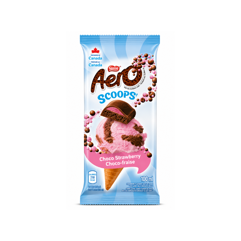 Aero Scoops Choco Strawberry(Canada)