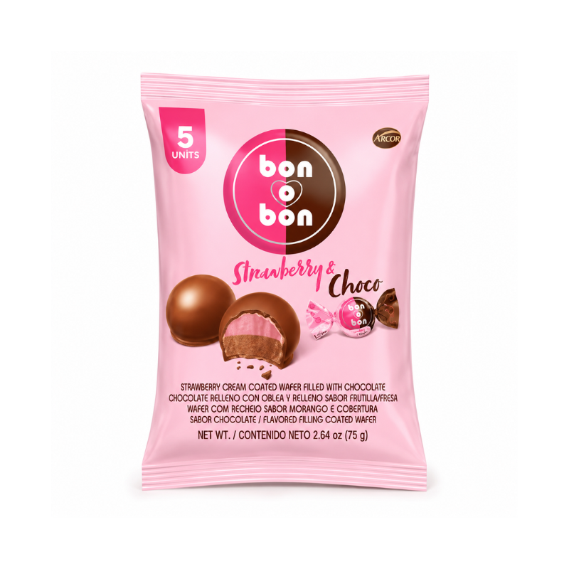 Bon O Bon Strawberry & Choco (Argentina)