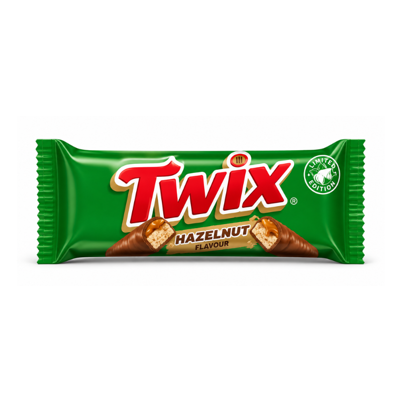 Twix Hazelnut Milk Chocolate (UK)
