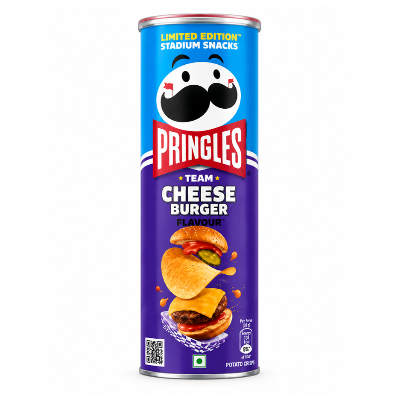 Pringles Cheese Burger Flavor LE (Germany) [165g*19]