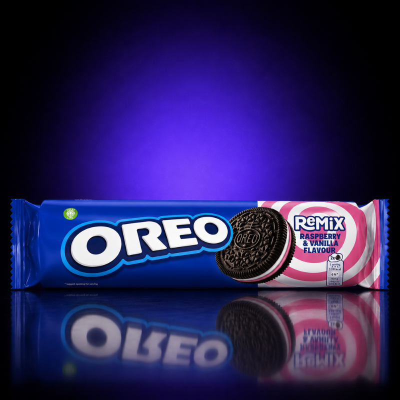 Oreo Remix Raspberry & Vanilla (Czech Republic)