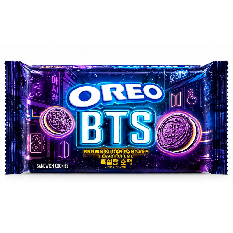 Oreo BTS Brown Sugar Pancake Rare! (South Korea) [350g*12]