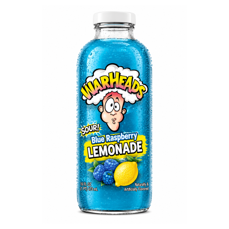 WarHeads Blue Raspberry Lemonade Rare(US) [473ml*12]